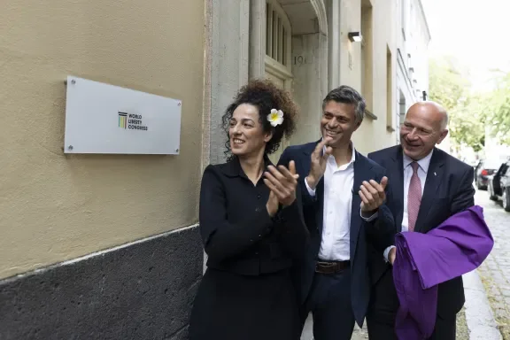 Berlin wird Treffpunkt für Freiheitskämpfer weltweit