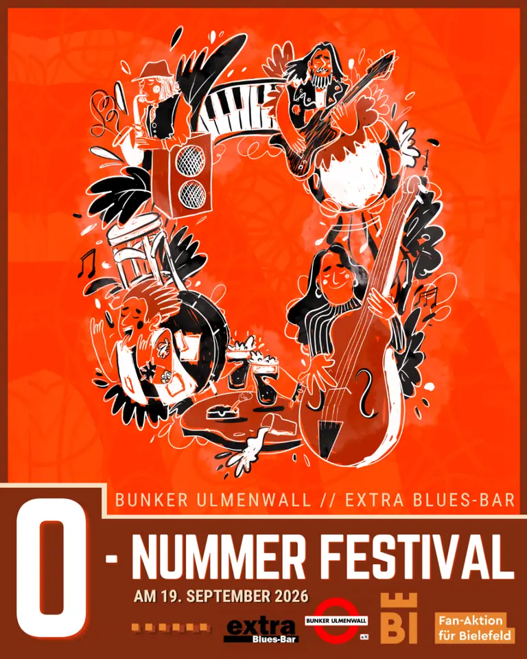 0-Nummer-Festival in Bielefeld: Acht Bands, ein Ticket