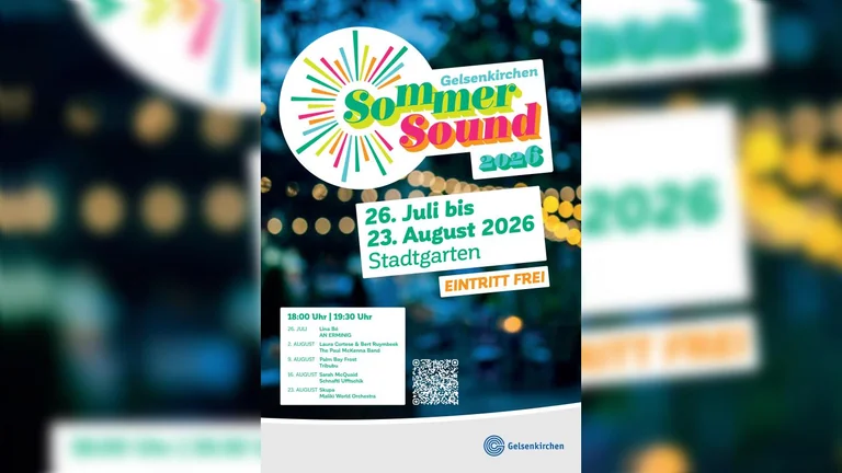 SommerSound in Gelsenkirchen: Doppelkonzerte bis 23. August: key details